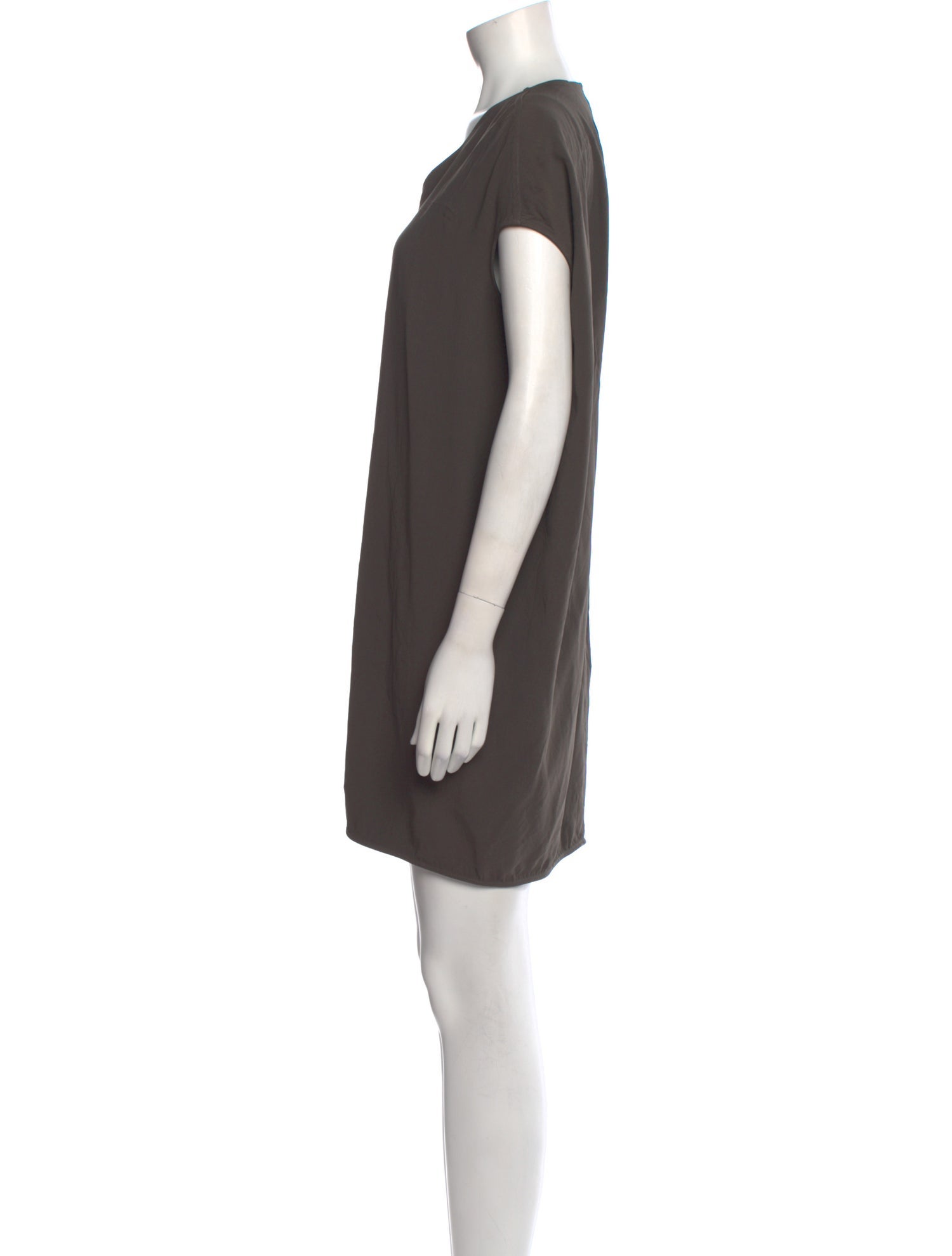 Rick Owens V-Neck Mini Dress