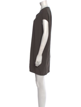 Rick Owens V-Neck Mini Dress