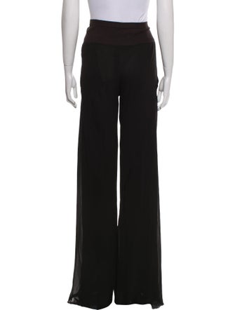 Rick Owens Silk Wide Leg Pants