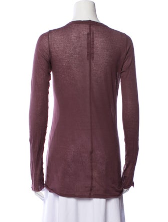 Rick Owens 2023 Scoop Neck T-Shirt