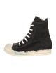 Rick Owens Ponyhair Wedge Sneakers