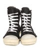 Rick Owens Ponyhair Wedge Sneakers
