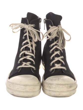 Rick Owens Canvas Sneakers