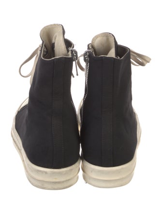 Rick Owens Canvas Sneakers