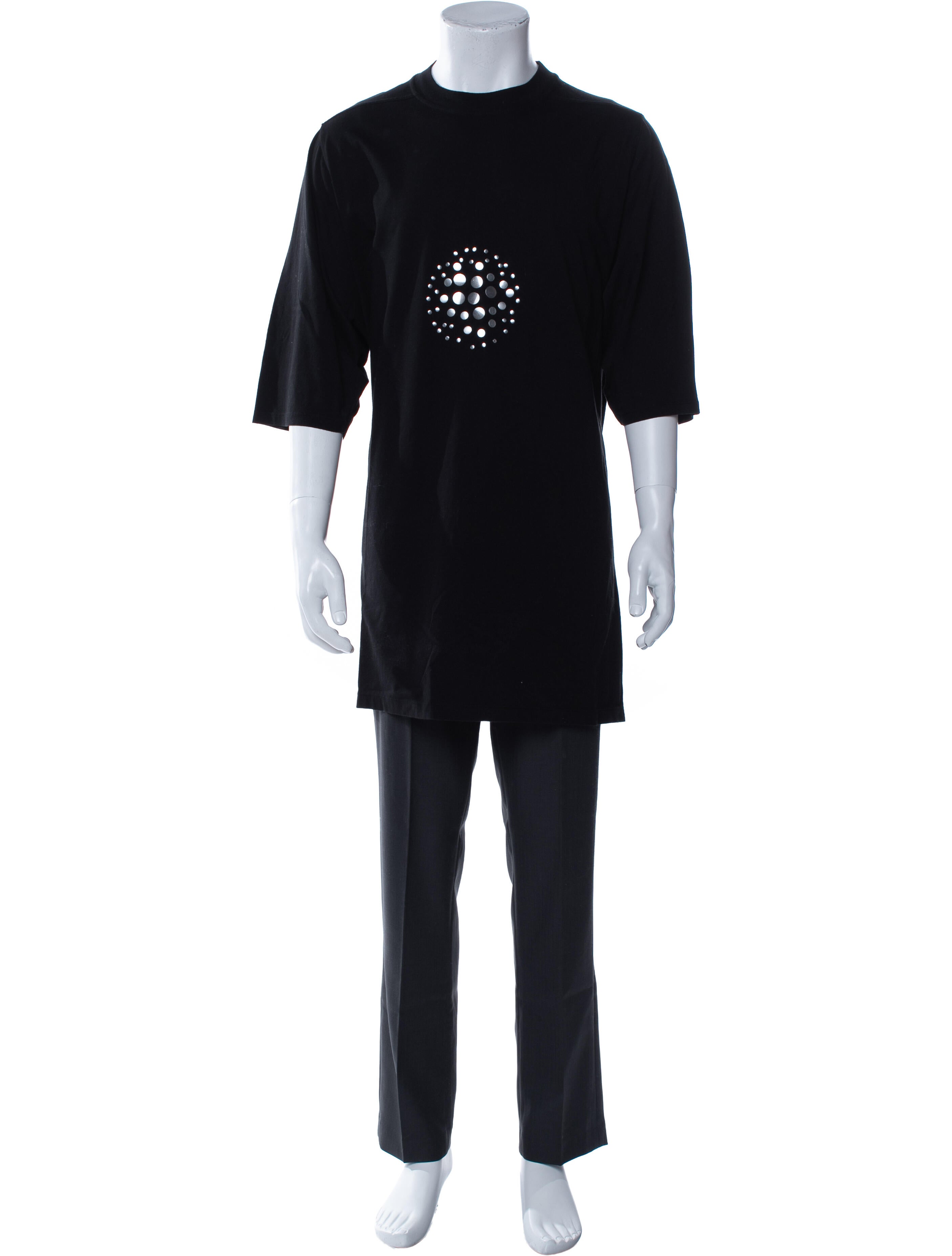 Rick Owens Graphic Print Crew Neck T-Shirt