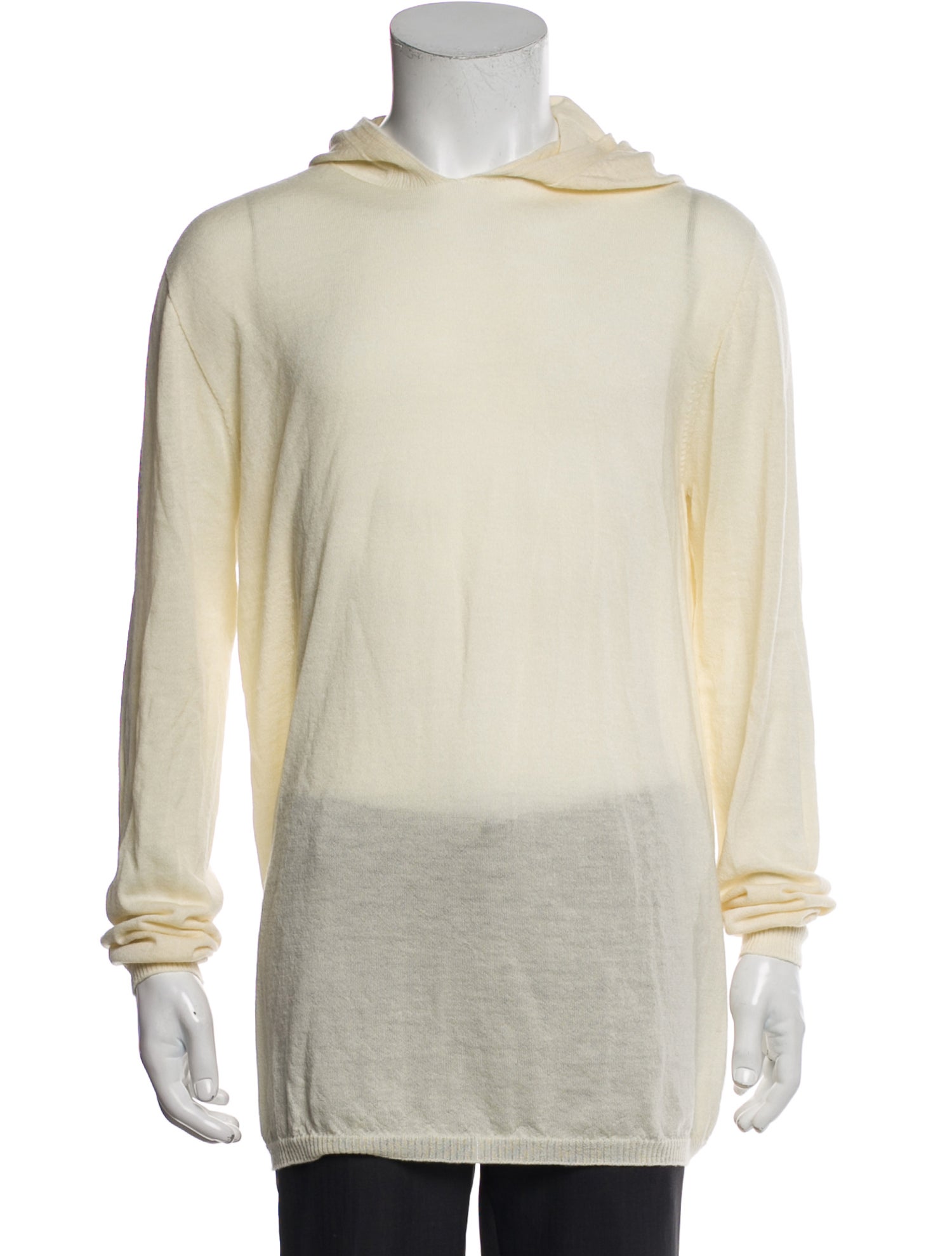 Rick Owens Virgin Wool Crew Neck Pullover