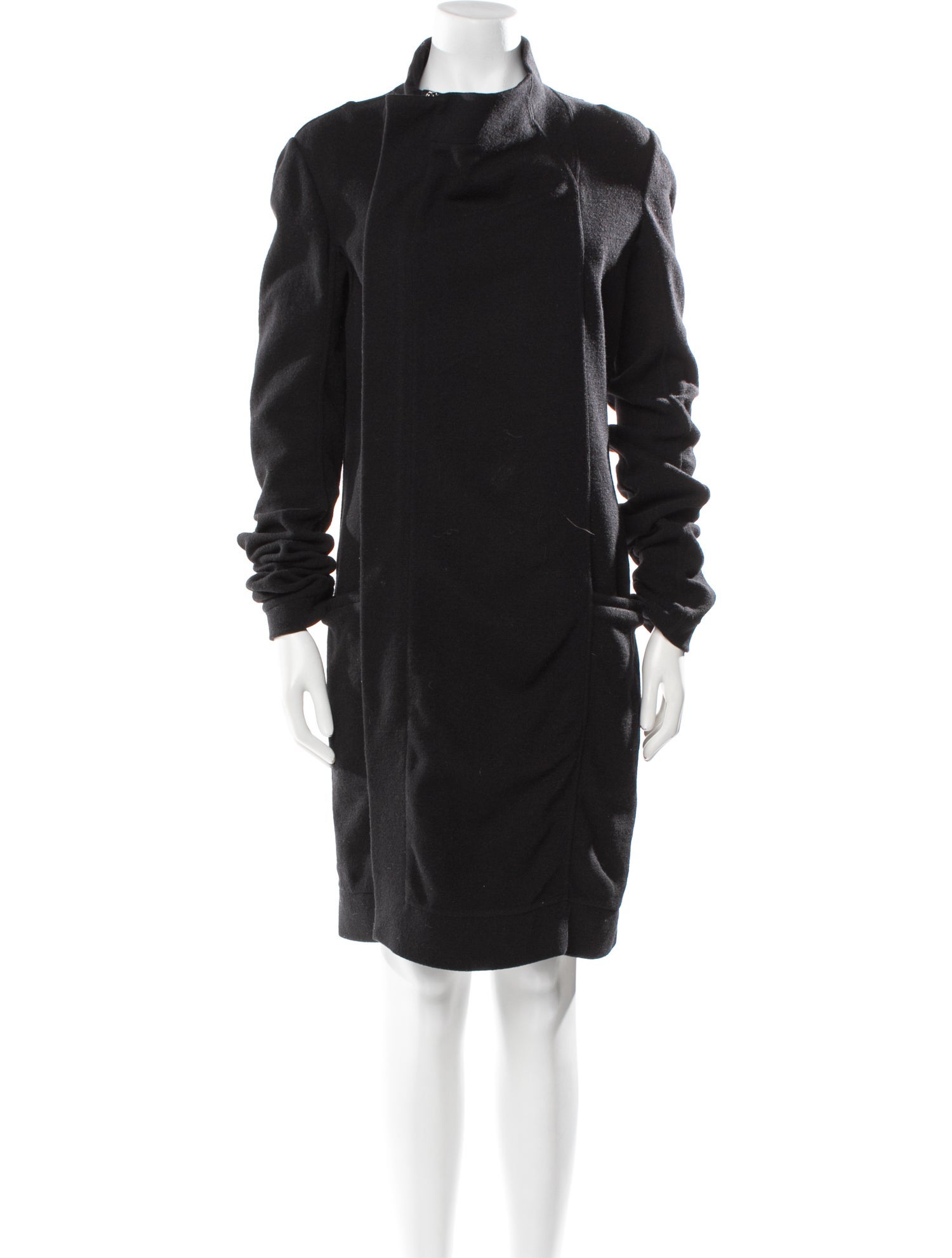 Rick Owens Wool Knee-Length Dress