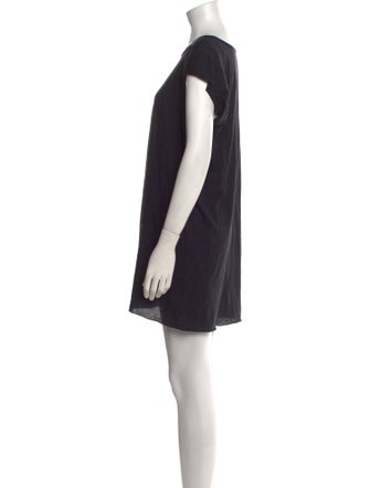 Rick Owens Scoop Neck Short Sleeve Tunic