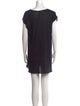Rick Owens Scoop Neck Short Sleeve Tunic