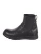 Rick Owens Leather Chelsea Boots