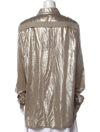 Rick Owens 2022 Long Sleeve Button-Up Top