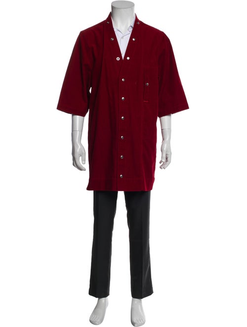 Rick Owens 2020 Striped Overcoat