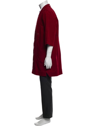 Rick Owens 2020 Striped Overcoat