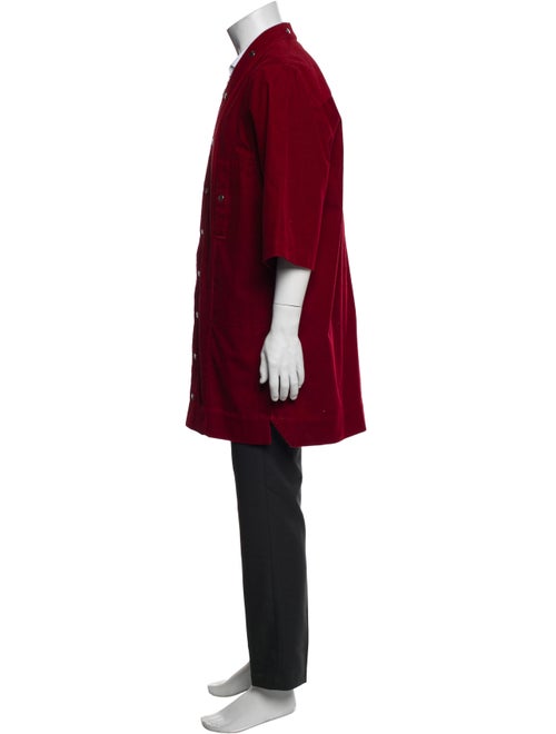 Rick Owens 2020 Striped Overcoat