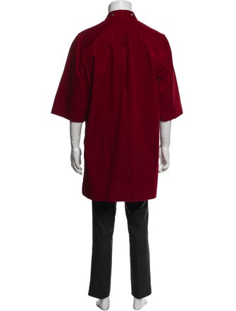 Rick Owens 2020 Striped Overcoat