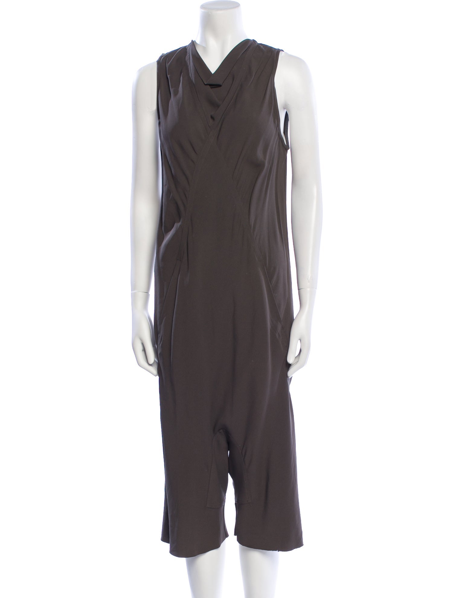 Rick Owens V-Neck Jumpsuit