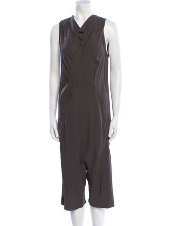 Rick Owens V-Neck Jumpsuit