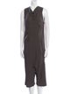 Rick Owens V-Neck Jumpsuit