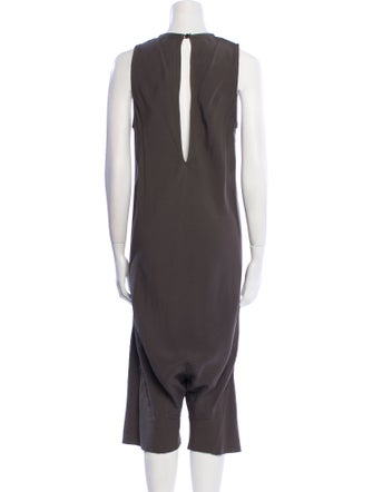Rick Owens V-Neck Jumpsuit