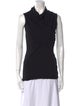 Rick Owens Cowl Neck Sleeveless Top
