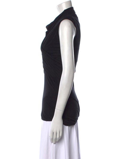 Rick Owens Cowl Neck Sleeveless Top