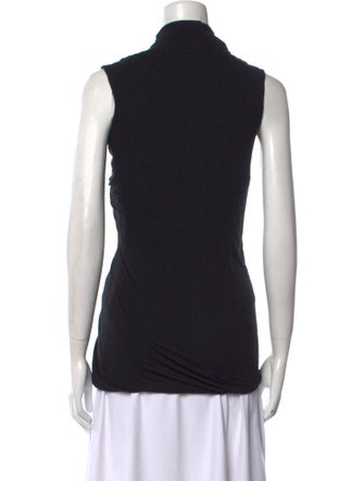Rick Owens Cowl Neck Sleeveless Top
