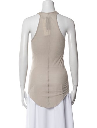 Rick Owens Scoop Neck Sleeveless Top