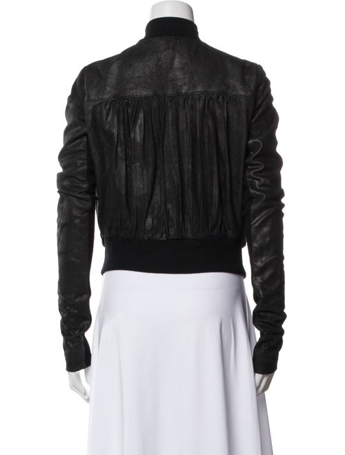 Rick Owens Leather Biker Jacket