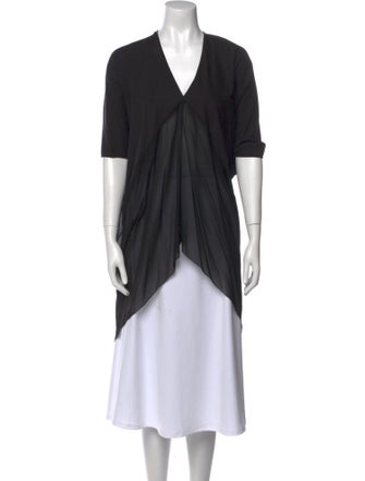 Rick Owens V-Neck Short Sleeve Tunic