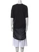 Rick Owens V-Neck Short Sleeve Tunic