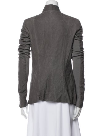 Rick Owens Leather Utility Jacket