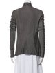 Rick Owens Leather Utility Jacket