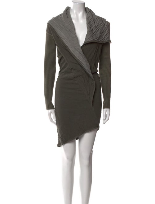 Rick Owens V-Neck Knee-Length Dress