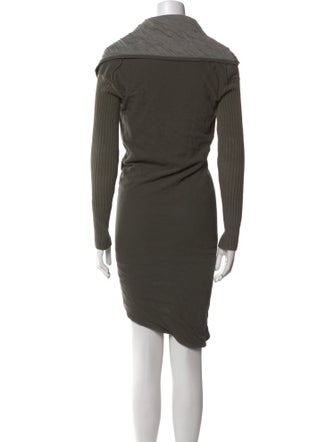 Rick Owens V-Neck Knee-Length Dress