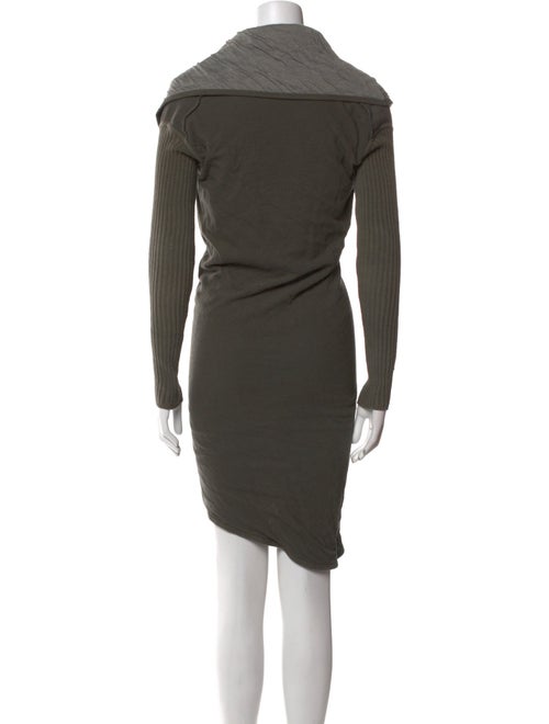 Rick Owens V-Neck Knee-Length Dress