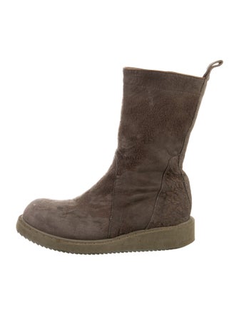 Rick Owens Suede Boots
