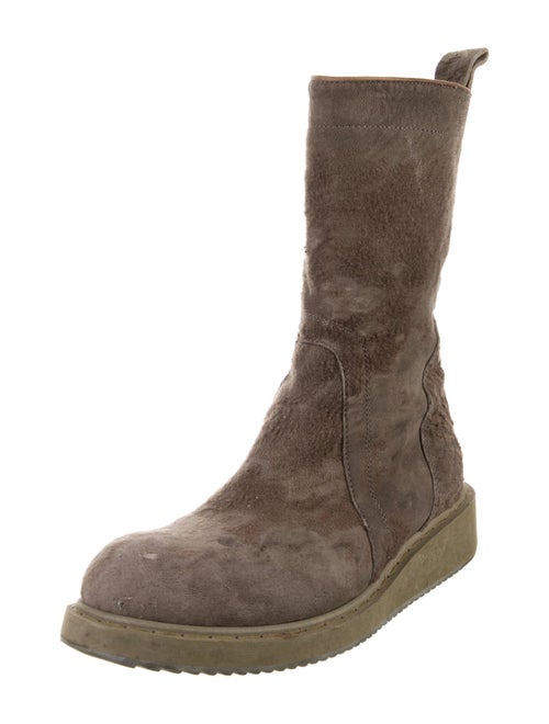 Rick Owens Suede Boots