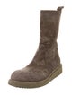 Rick Owens Suede Boots