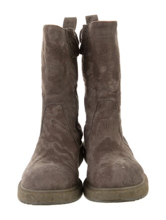 Rick Owens Suede Boots