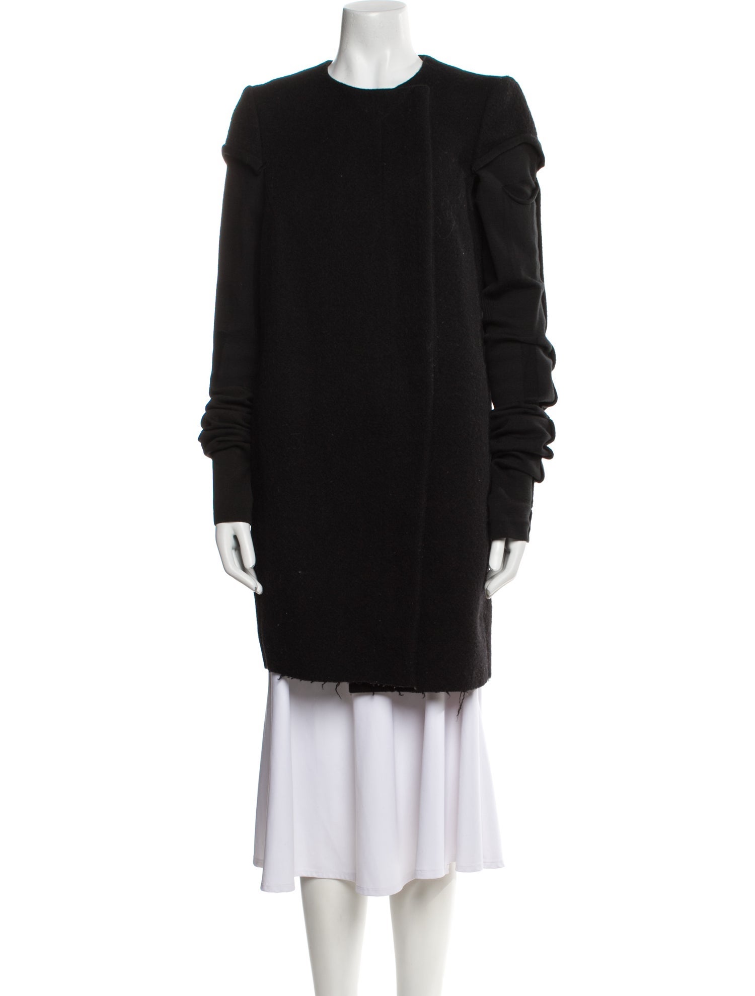 Rick Owens Virgin Wool Coat