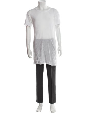 Rick Owens Crew Neck Short Sleeve T-Shirt