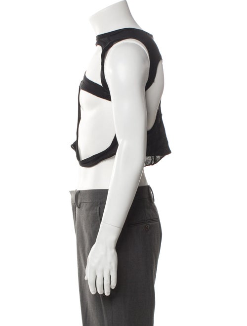 Rick Owens Crew Neck Sleeveless T-Shirt