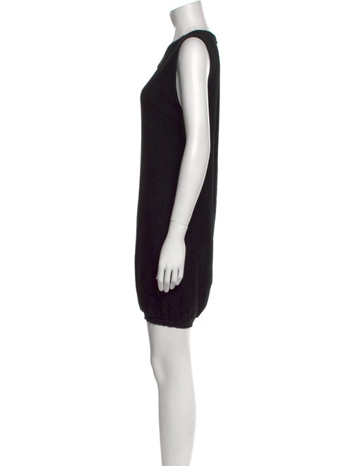 Rick Owens Scoop Neck Mini Dress