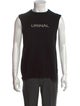 Rick Owens Cashmere Graphic Print Sweater Vest