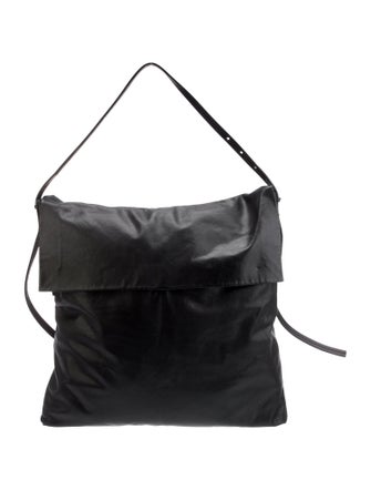 Rick Owens Leather Shoulder Bag