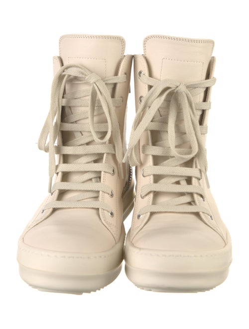 Rick Owens Leather Sneakers