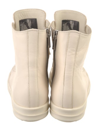 Rick Owens Leather Sneakers