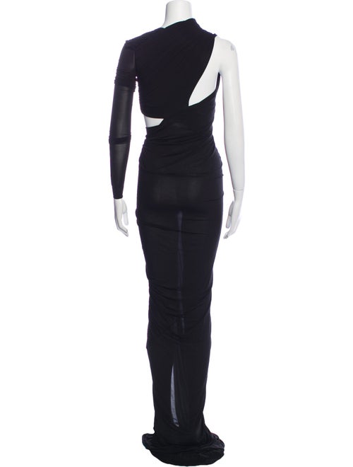 Rick Owens Asymmetrical Long Dress