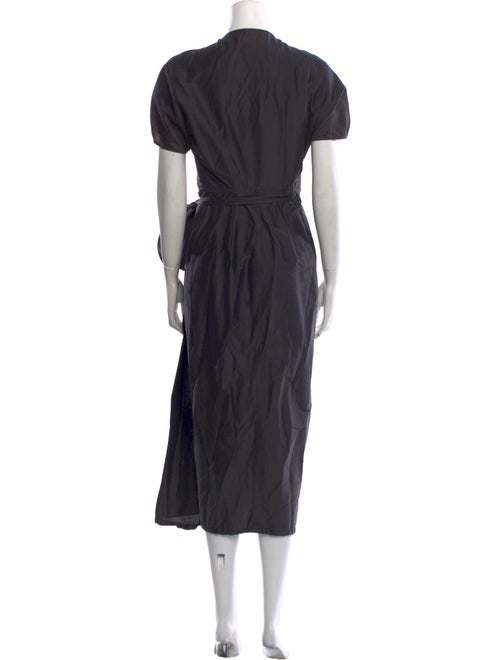 Rick Owens V-Neck Long Dress