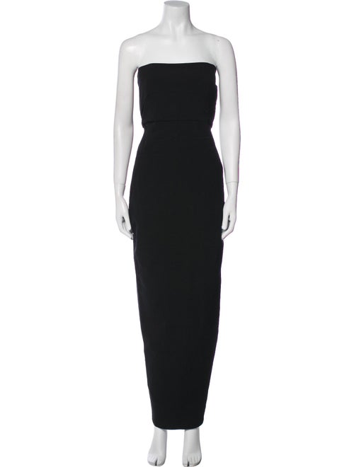 Rick Owens Strapless Long Dress